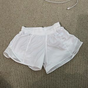 Lululemon size 0, 4 inch shorts